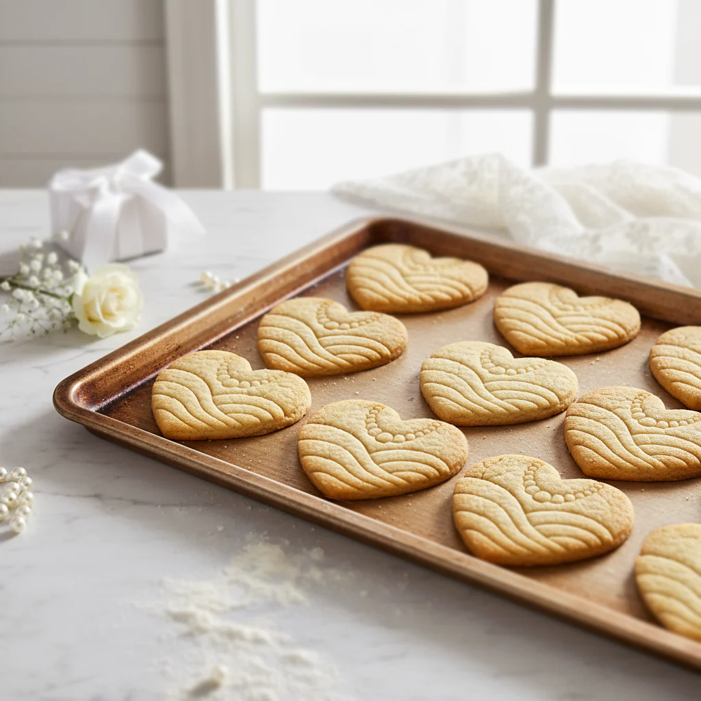 Wedding Cookie Cutter Set Bride and Groom Heart Shaped Cookie Molds Perfect for Weddings Engagement Parties Bridal Showers