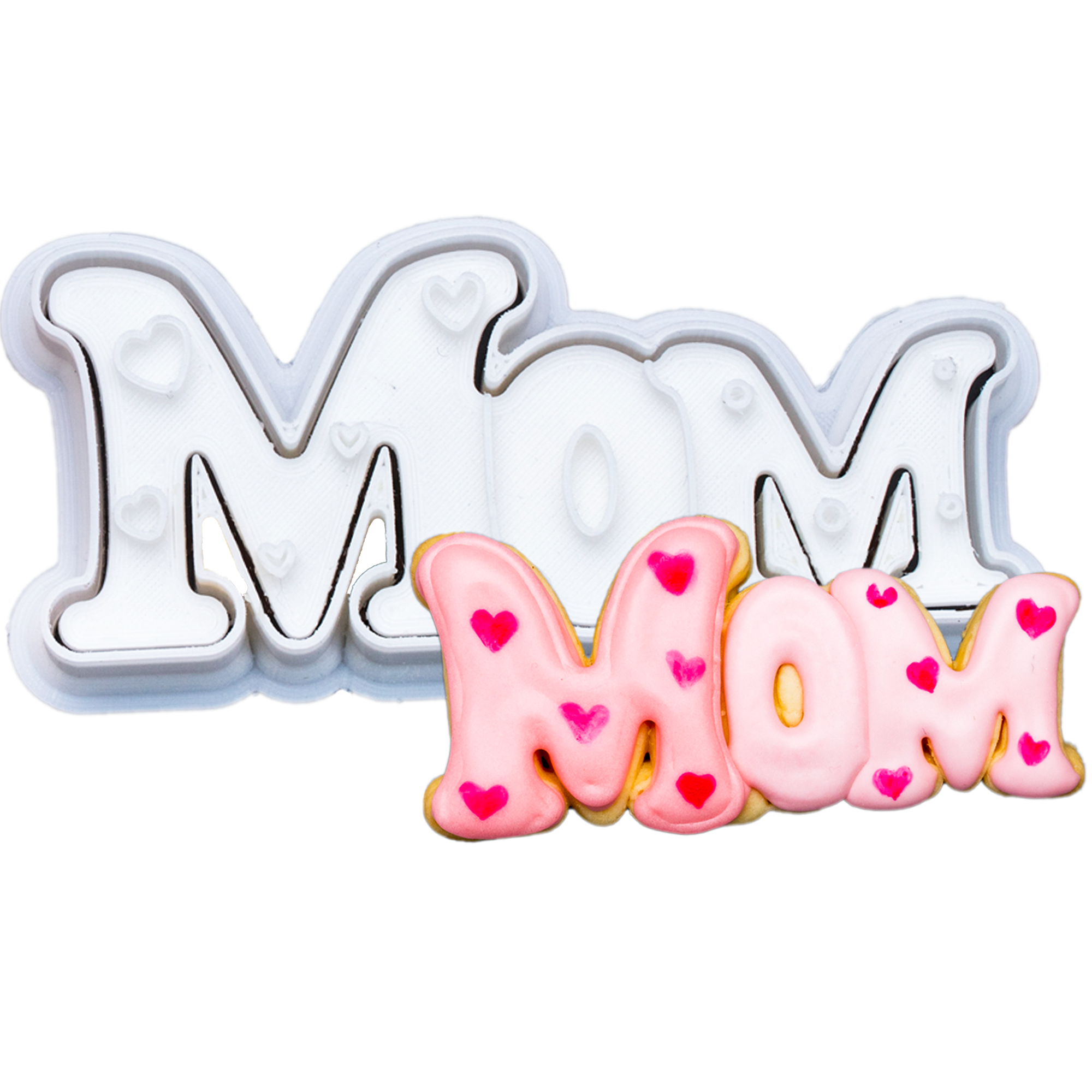 Mother's Day Cookie Cutters Cookie Stamp Cookie Molds Home Cookie Cutters Gift for Mom