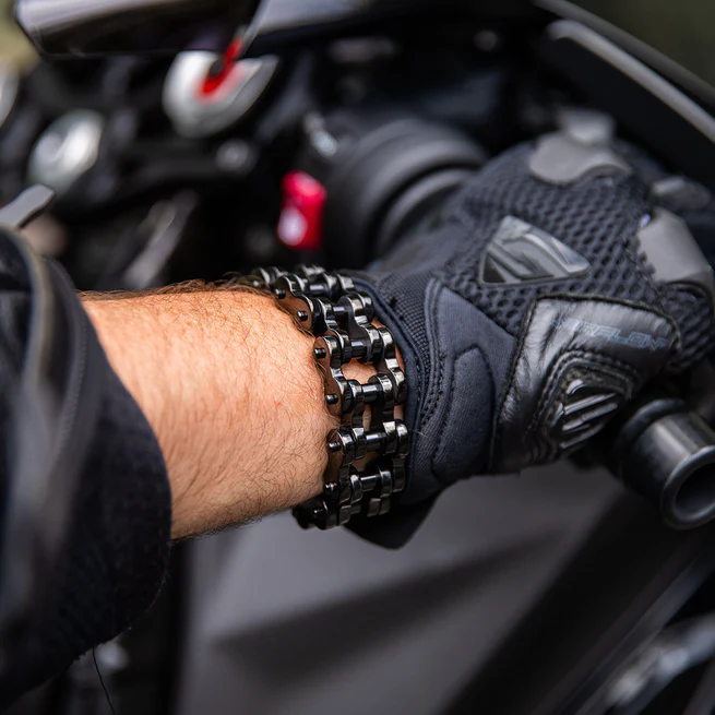 Vintage Men Stainless Steel Motorcycle Chain Bracelet Punk Hip Hop Biker Bike Link Wrist Bangle Jewelry 5 Colors Available