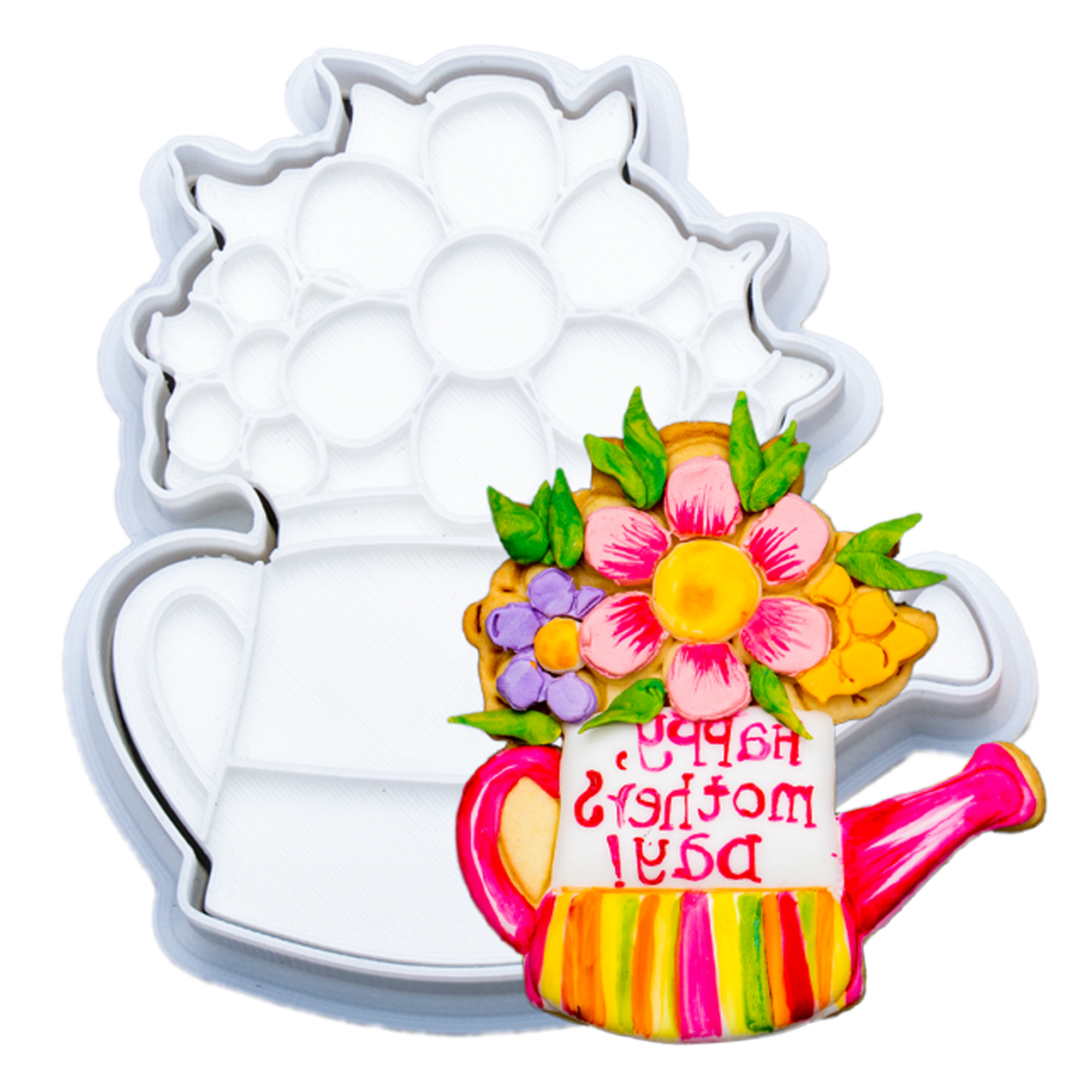 Mother's Day Cookie Cutters Cookie Stamp Cookie Molds Home Cookie Cutters Gift for Mom