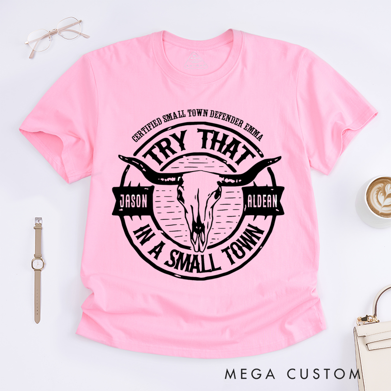 Personalized Classic T-Shirts Rustic Bull Skull Graphic Tee Perfect for Small Town Enthusiasts and Country Music Lovers T-Shirt