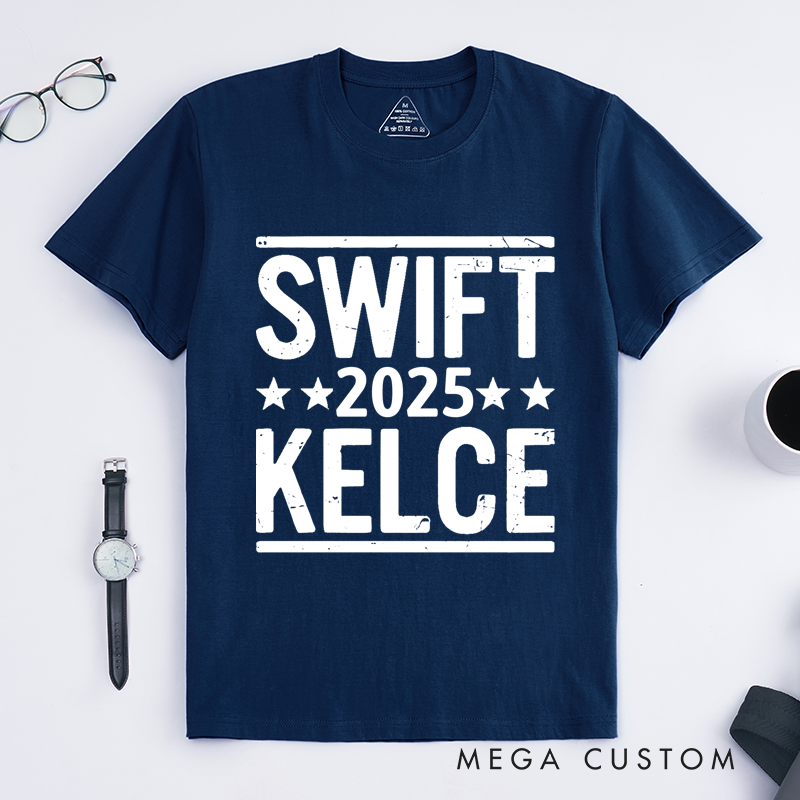 Personalized Classic T-Shirts Swift Kelce 2025 Gift