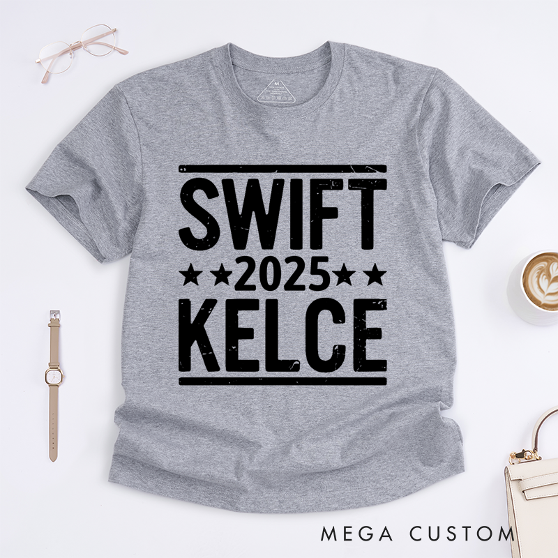 Personalized Classic T-Shirts Swift Kelce 2025 Gift