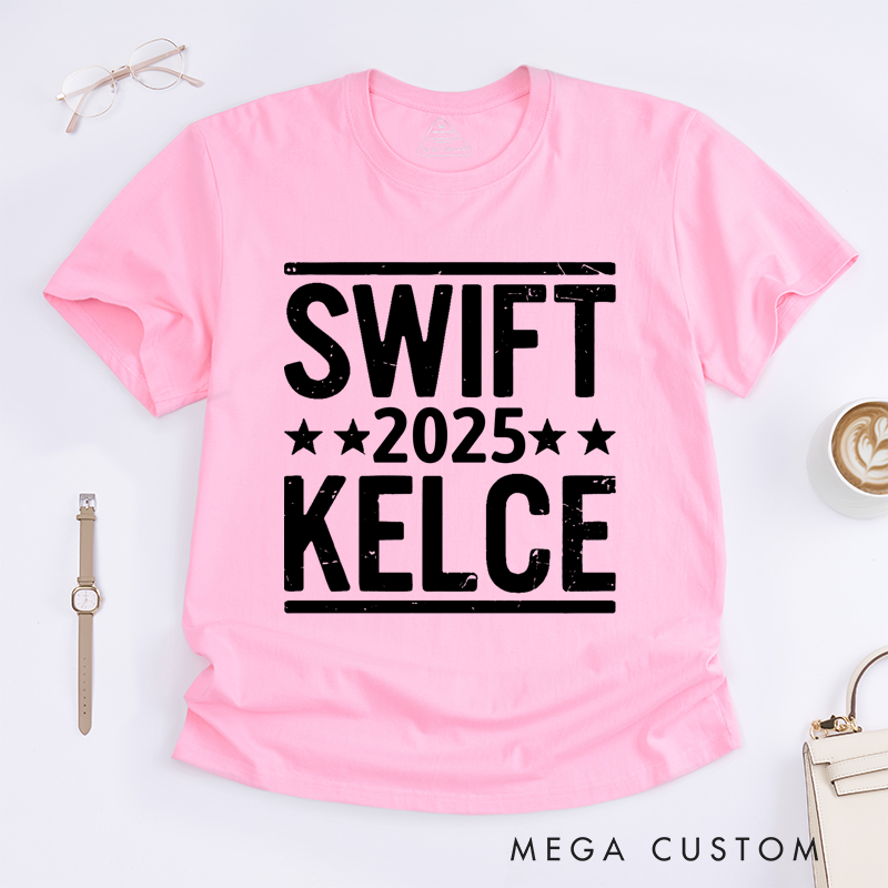 Personalized Classic T-Shirts Swift Kelce 2025 Gift