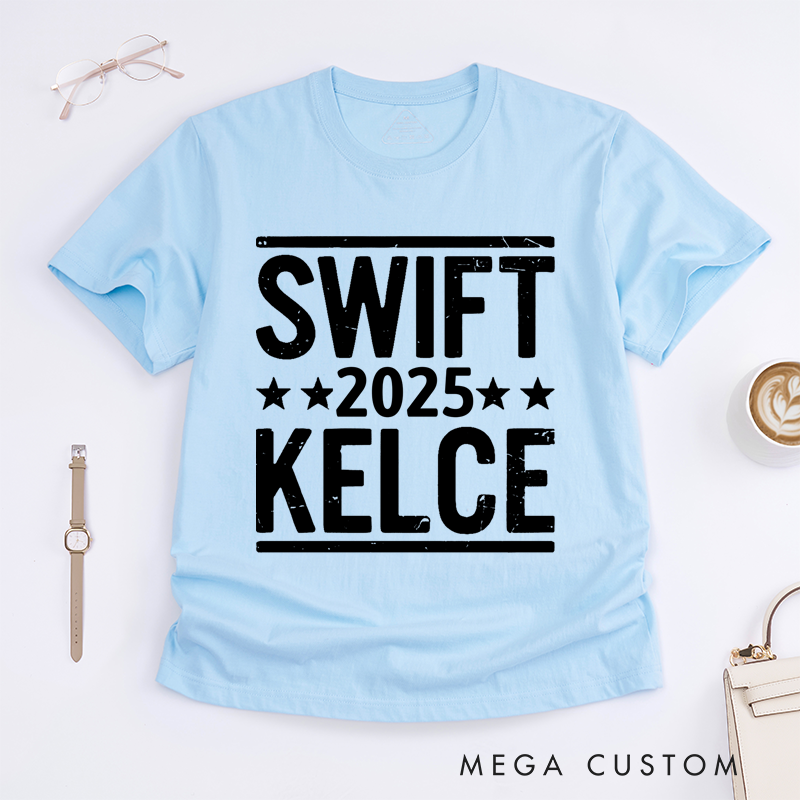 Personalized Classic T-Shirts Swift Kelce 2025 Gift
