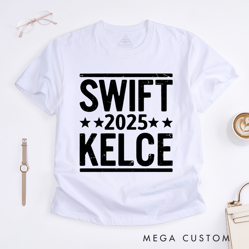 Personalized Classic T-Shirts Swift Kelce 2025 Gift