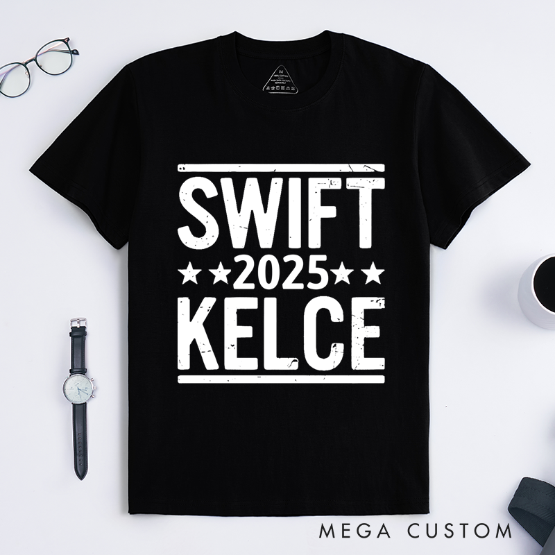 Personalized Classic T-Shirts Swift Kelce 2025 Gift