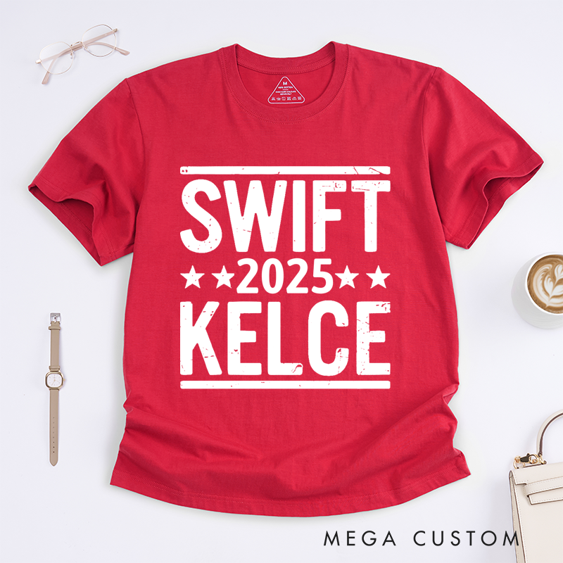 Personalized Classic T-Shirts Swift Kelce 2025 Gift