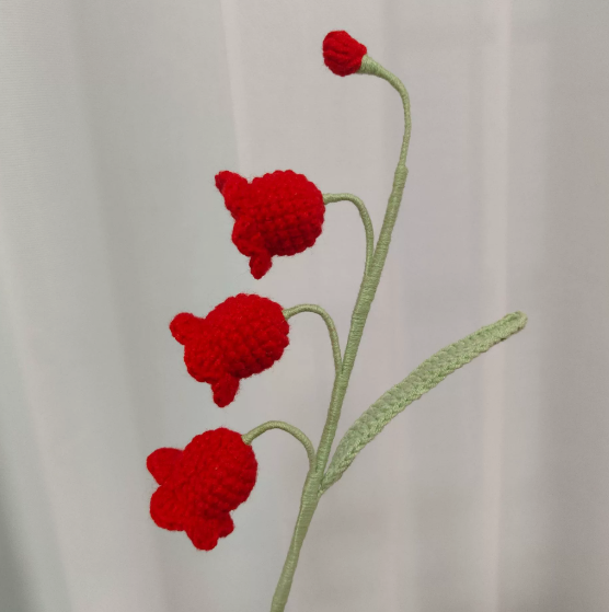 Personalized Crochet Flowers Bouquet Pink Purple Blue Gift for Wife Girlfriend Gift for Her Valentine's Day Birthday Gifts for Bestie