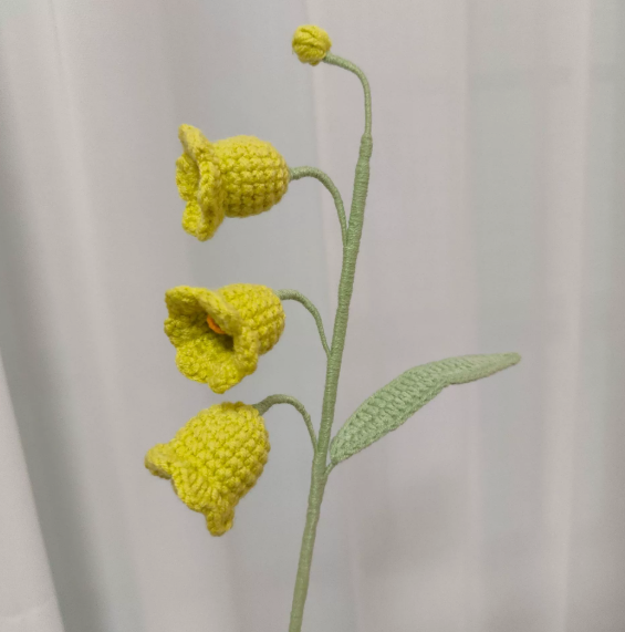 Personalized Crochet Flowers Bouquet Pink Purple Blue Gift for Wife Girlfriend Gift for Her Valentine's Day Birthday Gifts for Bestie