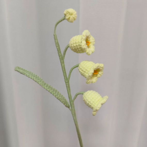 Personalized Crochet Flowers Bouquet Pink Purple Blue Gift for Wife Girlfriend Gift for Her Valentine's Day Birthday Gifts for Bestie