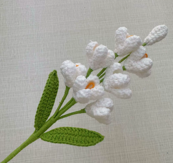 Personalized Crochet Flowers Bouquet Pink Purple Blue Gift for Wife Girlfriend Gift for Her Valentine's Day Birthday Gifts for Bestie