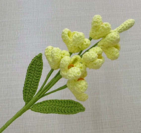 Personalized Crochet Flowers Bouquet Pink Purple Blue Gift for Wife Girlfriend Gift for Her Valentine's Day Birthday Gifts for Bestie