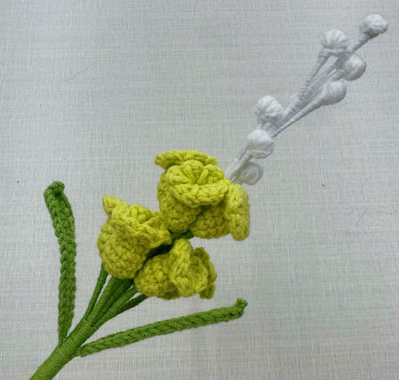 Personalized Crochet Flowers Bouquet Pink Purple Blue Gift for Wife Girlfriend Gift for Her Valentine's Day Birthday Gifts for Bestie