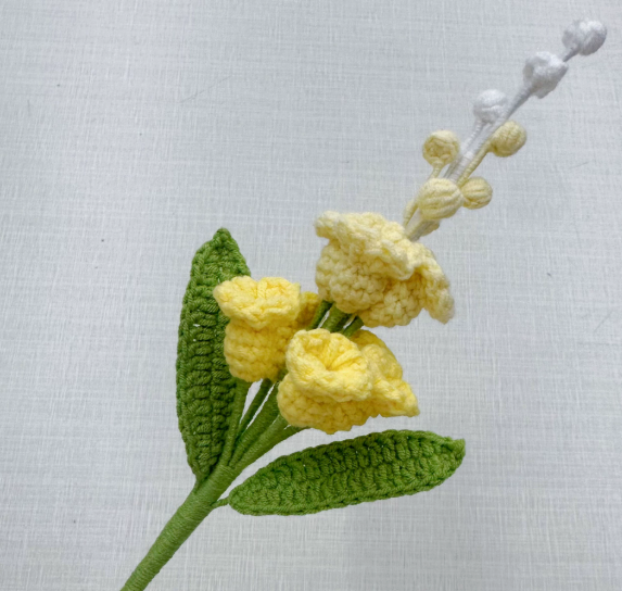 Personalized Crochet Flowers Bouquet Pink Purple Blue Gift for Wife Girlfriend Gift for Her Valentine's Day Birthday Gifts for Bestie