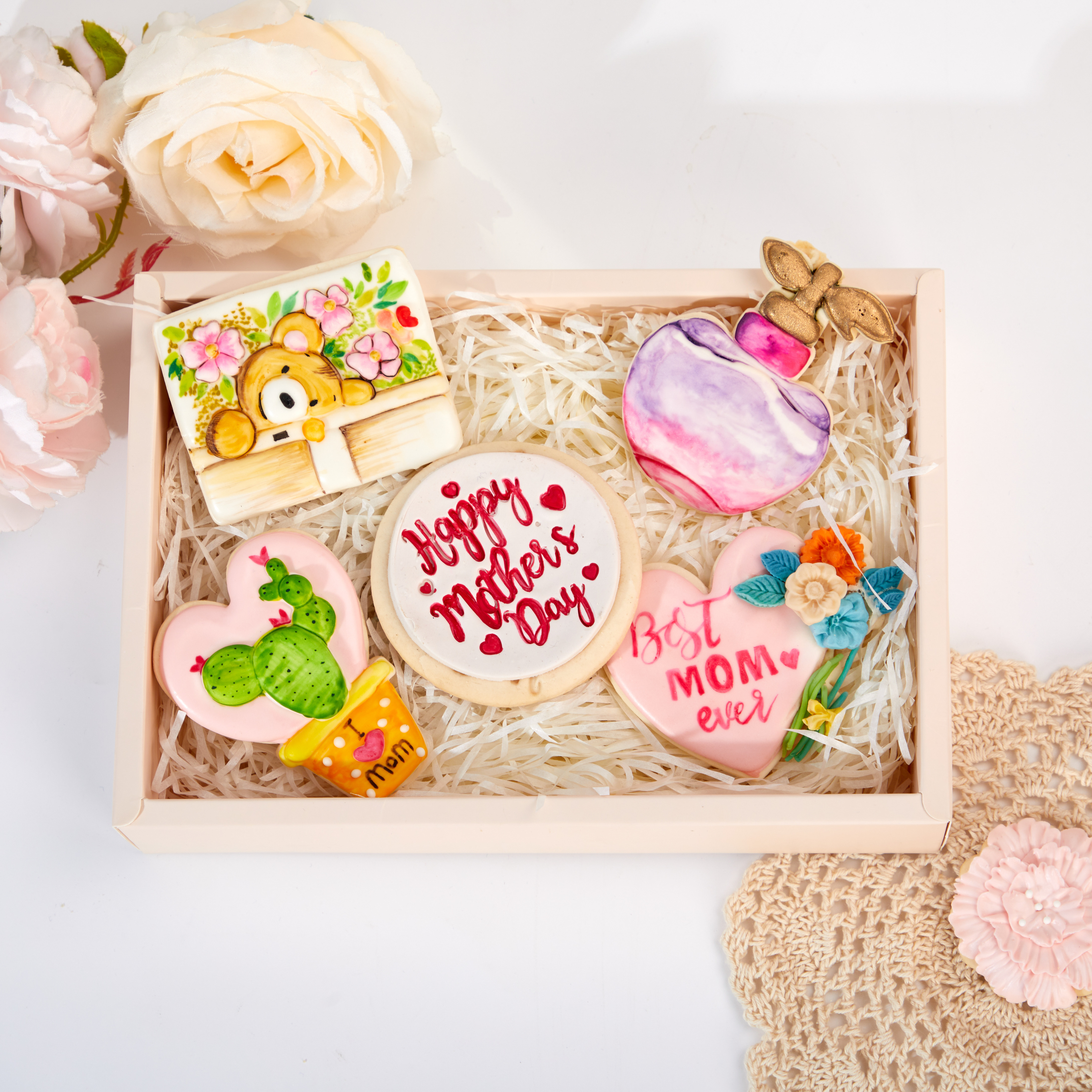 Mother's Day Cookie Cutters Cookie Stamp Cookie Molds Home Cookie Cutt