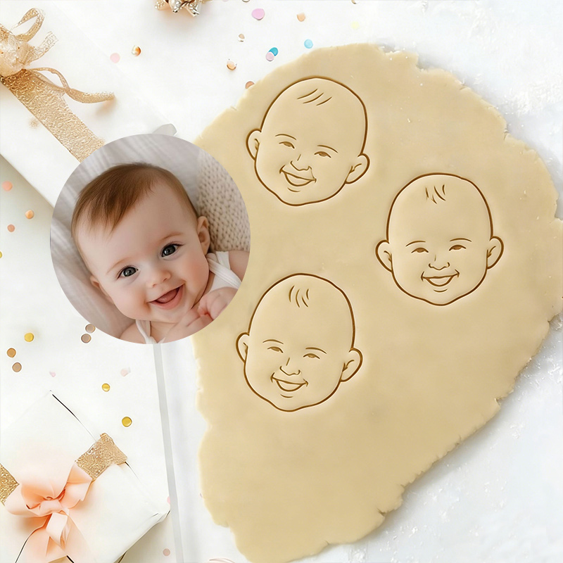 Personalized Face Cookie Cutter from Photo Personalized Gift for Son Kids Gifts Pet Lover Gifts