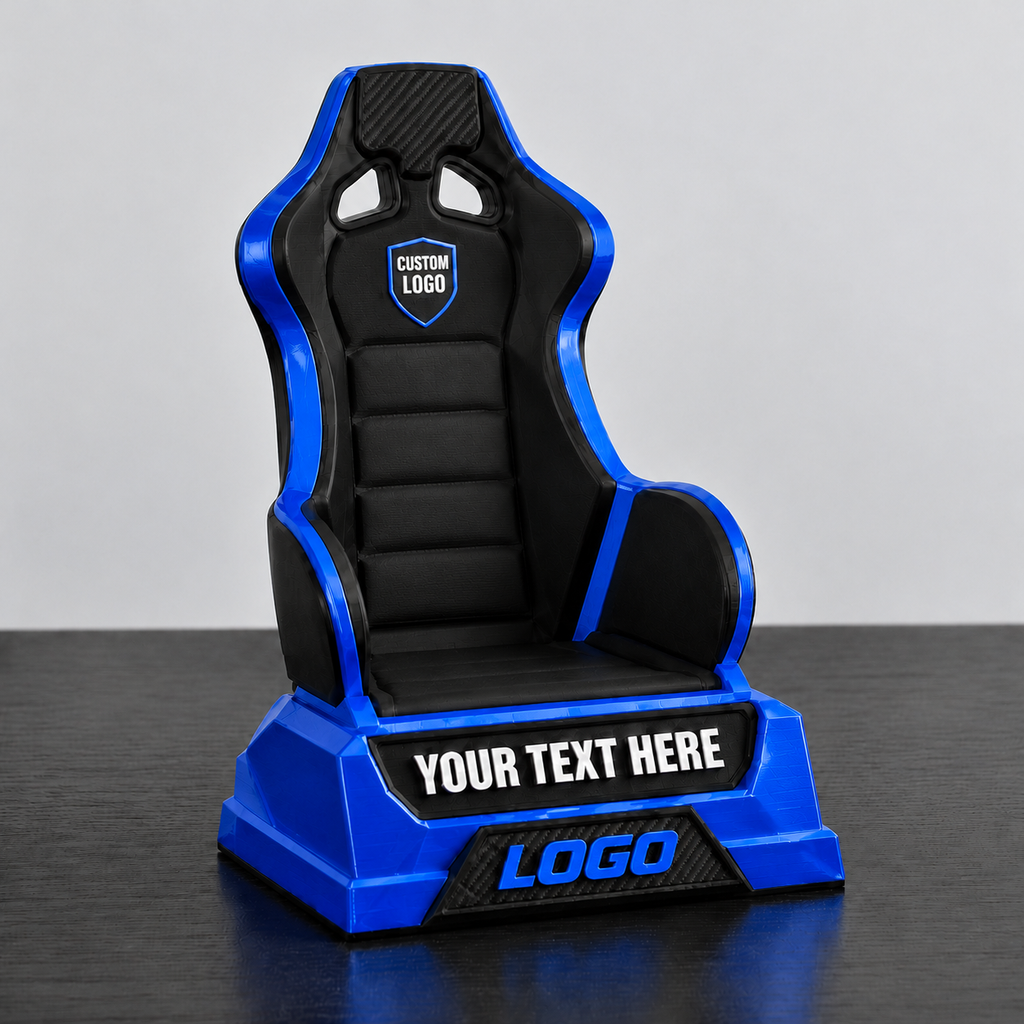 Formula 1 Racing Seat Style Card Display Stand, Compatible with Standard PSA Graded Slabs & Racing Trading Cards