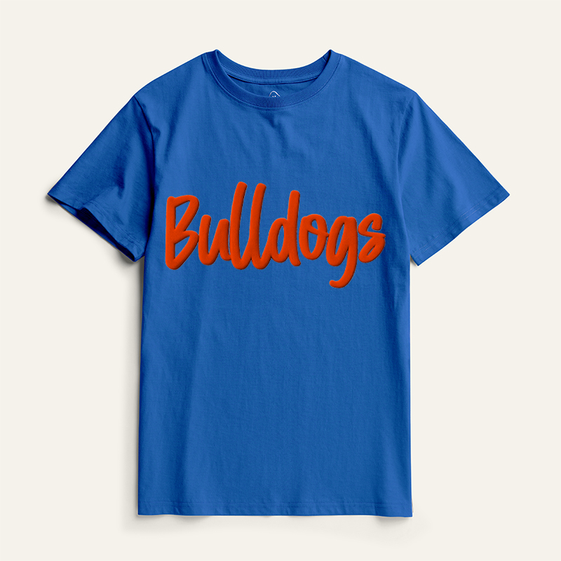 Personalized School Mascot Classic T-Shirt Custom Mascot Name and Color Back to School Team Spirit Shirt