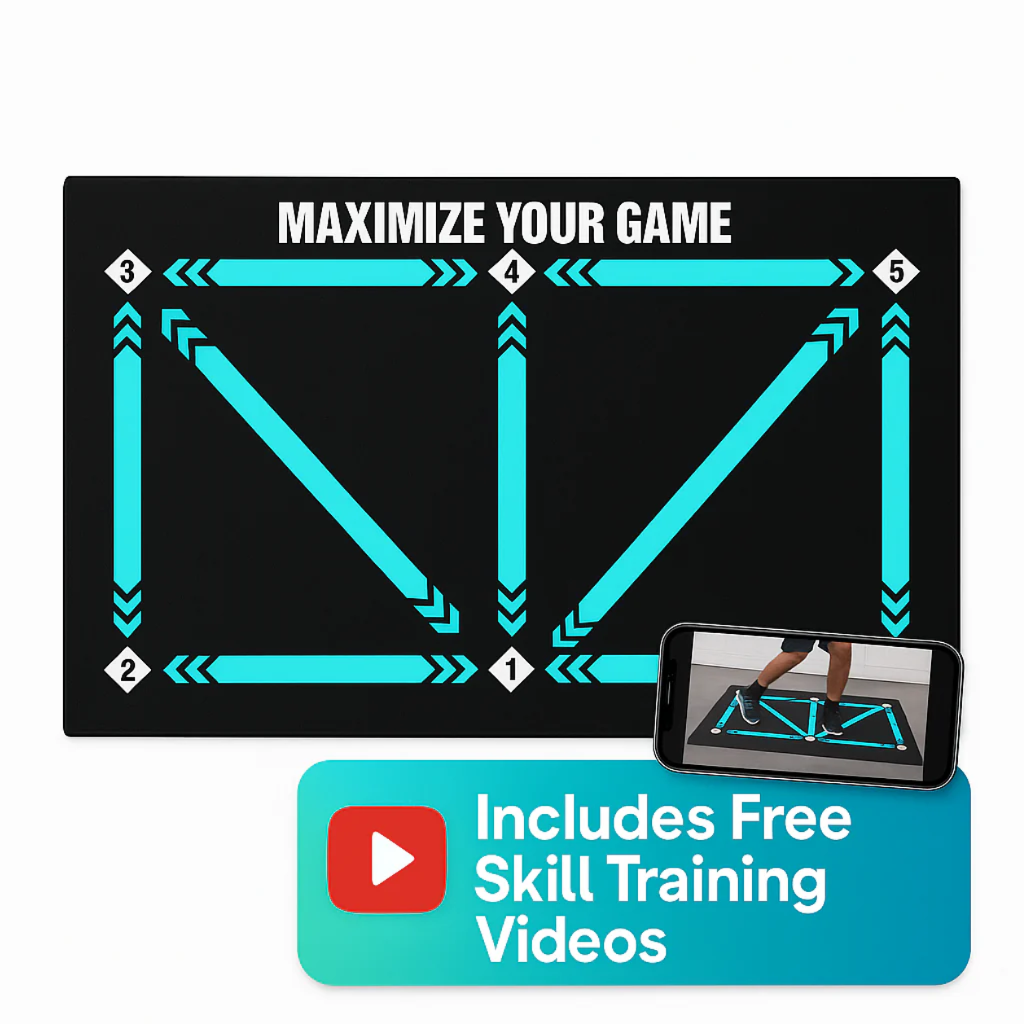 Personalized Football Soccer Agility Training Mat – Improve Footwork, Speed & Coordination