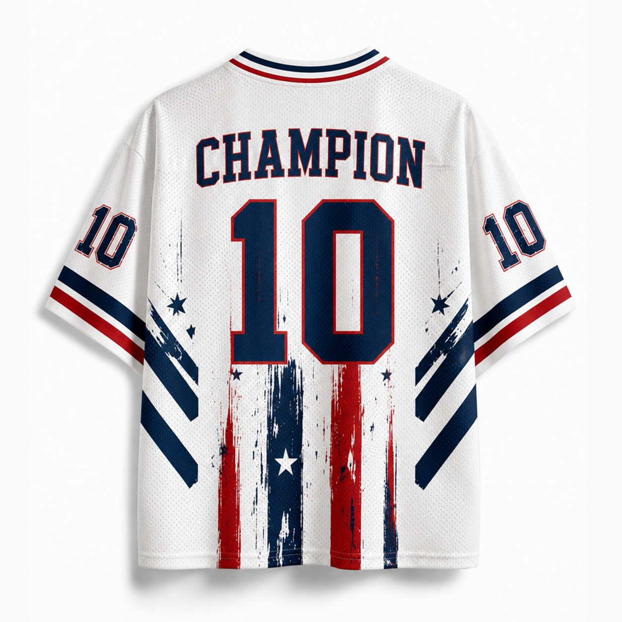 Personalized USA 26 Soccer Kid Mesh Jersey – Heart of Champions Stars & Stripes Edition