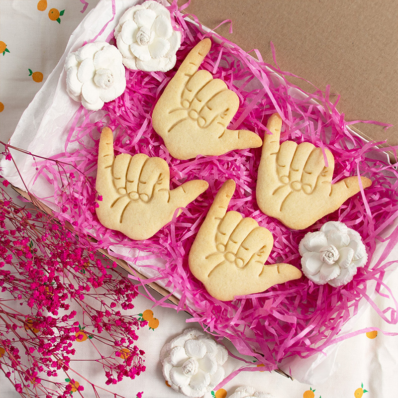 Personalized Funny Fingers Cookie Cutter