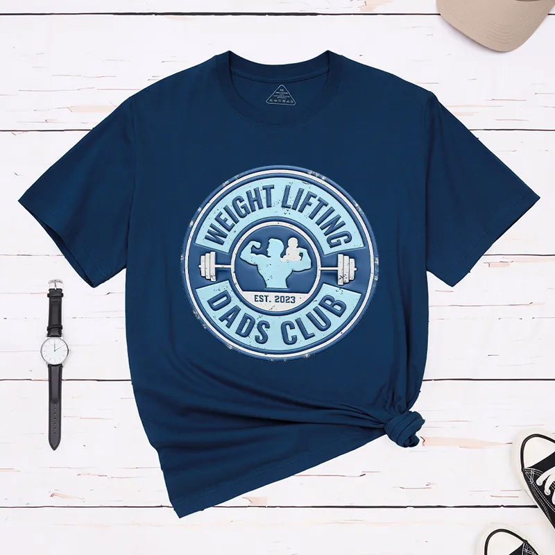 Personalized Weightlifting Couple Classic T-Shirt  Weight Lifting Dads Moms Family Club Funny Weight Lifting Shirt for Gym Lover