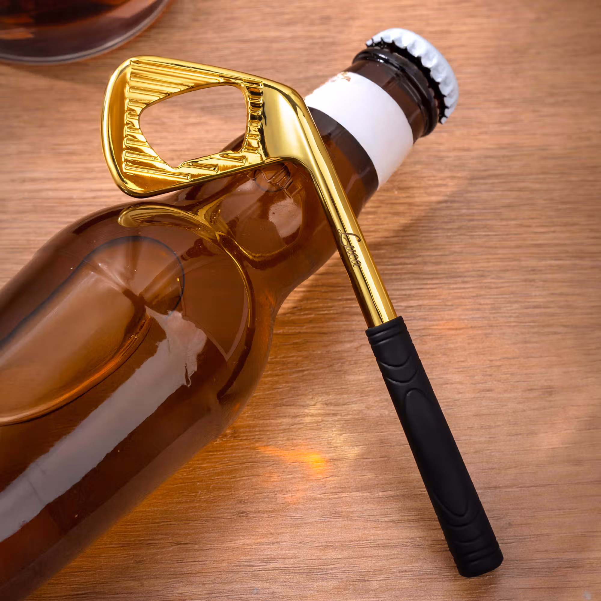 Personalized Golf Club Bottle Opener with Engraved Name Bar Accessory Bachelor Party Birthday Gift for Golf Lovers Drinking Enthusiasts