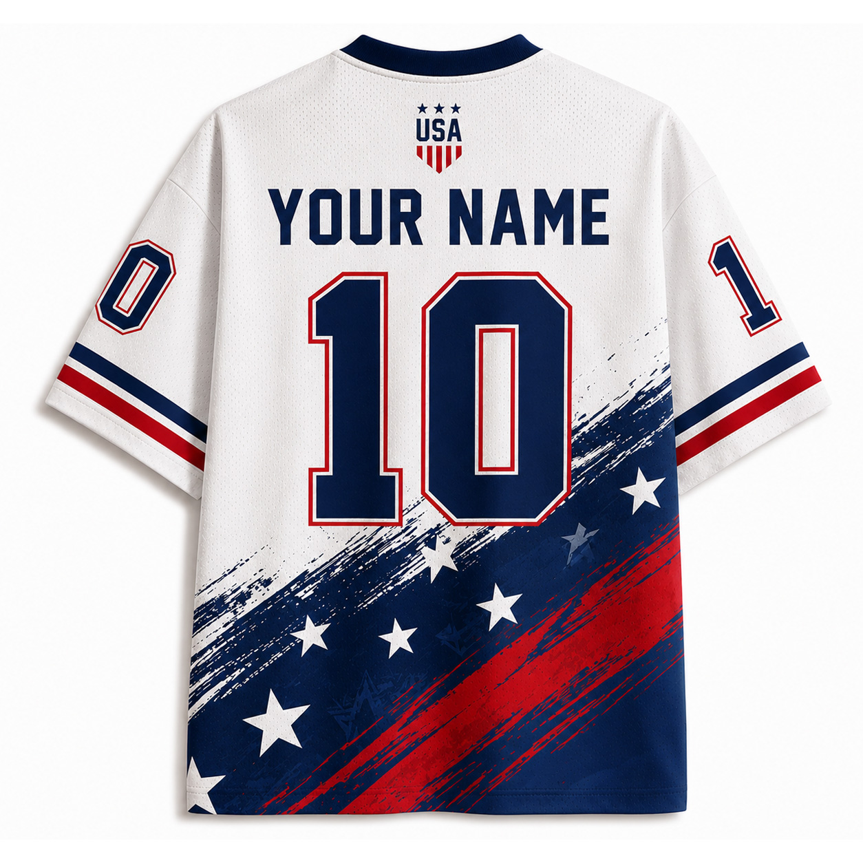 Personalized USA 26 Soccer Mesh Jersey – Heart of Champions, Made for Game Day