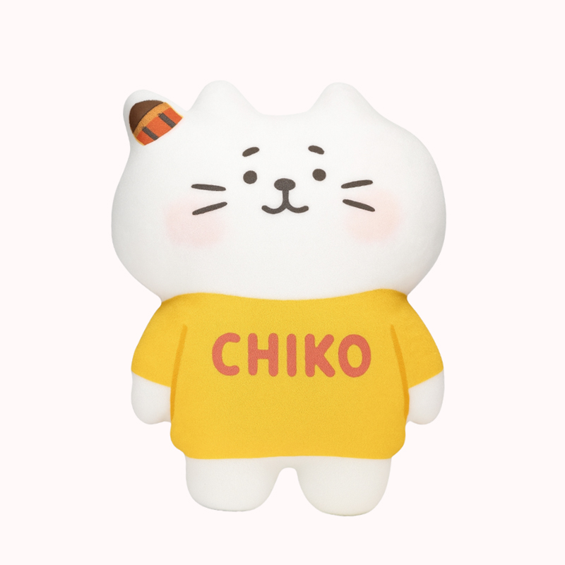 Personalized Cat Thow Pillow Custom Pillow with Name Cute Cartoon Kitty Plush Toy for Kids Cat Lovers Home or Bedroom Decor Gift