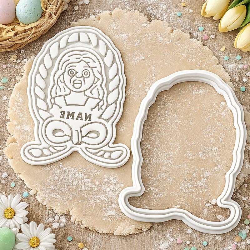 Personalized Cute Face Cookie Easter Cutter from Photo Personalized Gift for Son Kids Gifts Pet Lover Gifts Kids Easter Gifts