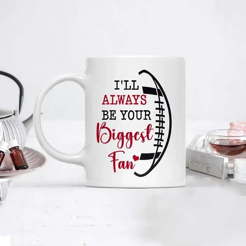 Personalized American Football Mug Gift for Fans, I Will Always Be Your Loyal Supporter
