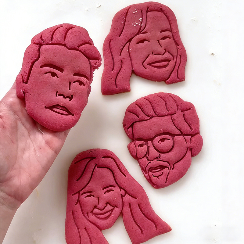 Personalized Face Photo Cookie Cutter Funny Cookie Gift Wedding Gift Custom Face Photo Gift Face Cookie Cutter Valentine's Day Gift 
