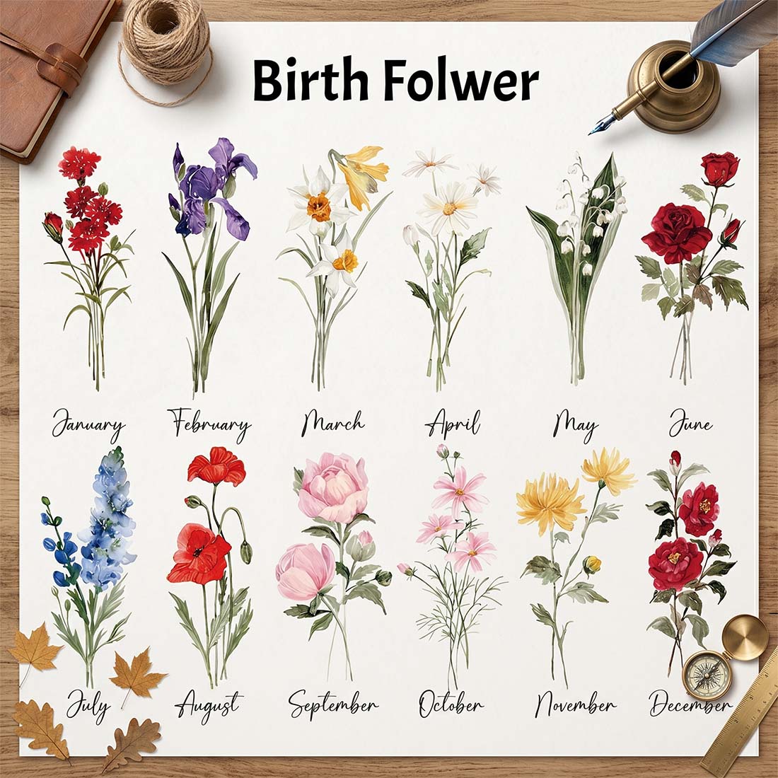 Personalized Knitting Crochet Notions Case Mini Storage Box Custom Name with Birth Flower Crochet Tool Organizer 4 Compartments Multi Section Stitch Markers Point Protectors Tools Travel Compartments Case