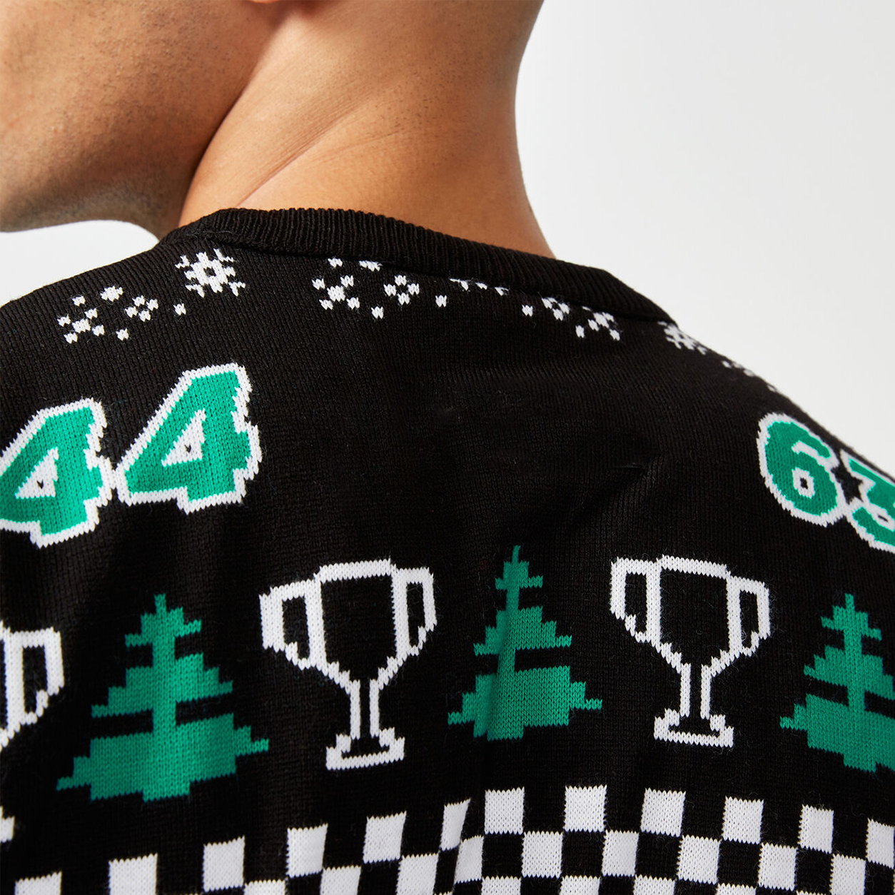 F1 Team Ugly Christmas Knit Jumper, Festive Motorsport Holiday Sweater Gift for F1 Racing Fans