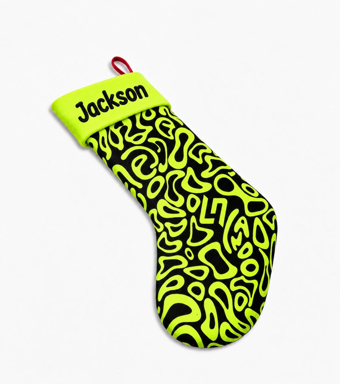 Personalized F1 Racing Christmas Stocking, Custom Name Race Car Xmas Stocking, Formula 1 Themed Holiday Sock