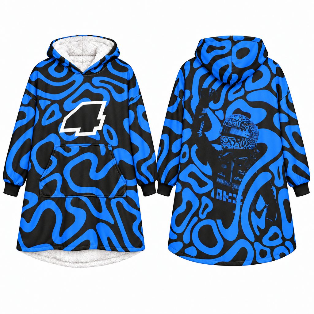F1 Oversized Blanket Hoodie Oversized Hoodie Blanket, All Over Print Wearable Throw Blanket, Multi Designs, Gift for f1 Lovers