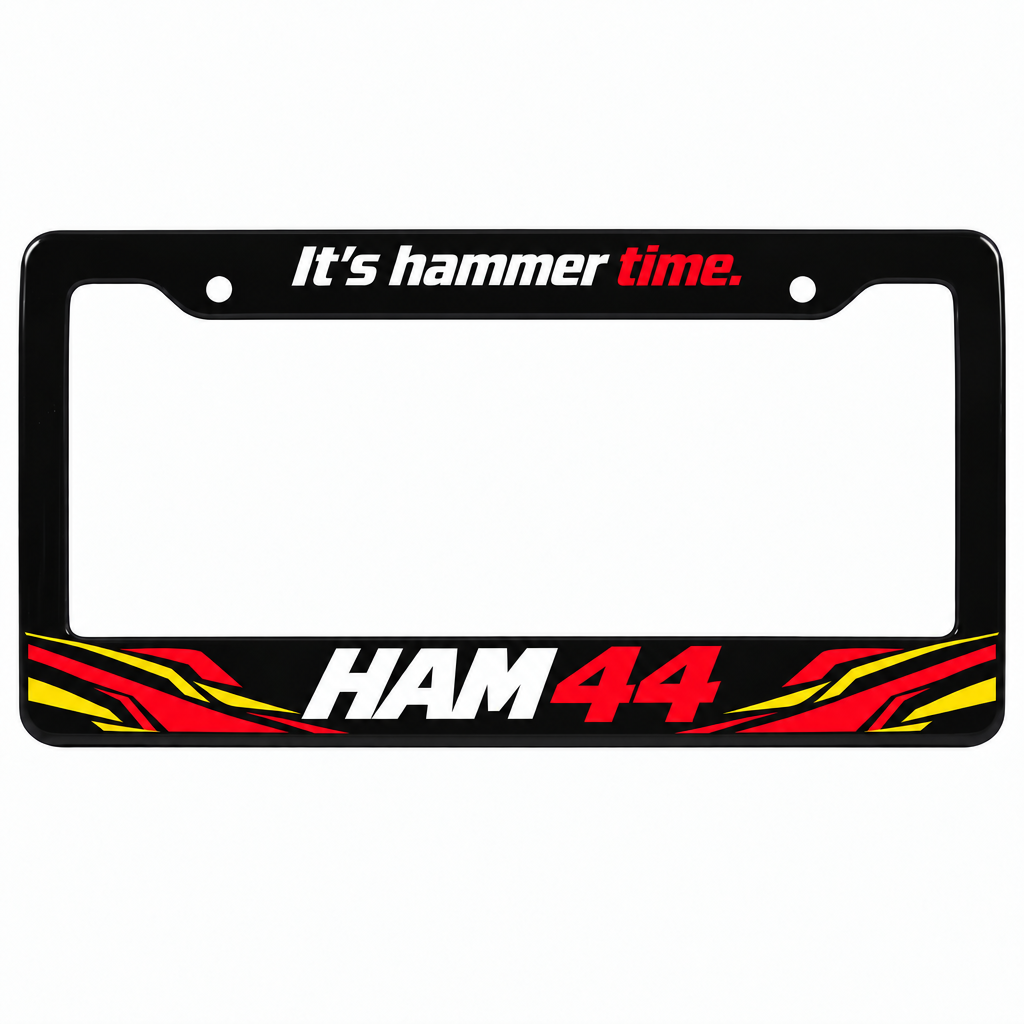 Grand Prix Motorsport License Plate Frames, Multiple Driver Designs