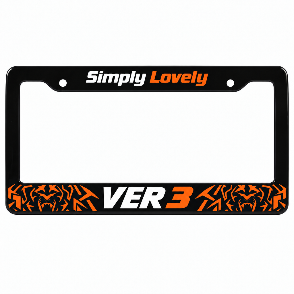 Grand Prix Motorsport License Plate Frames, Multiple Driver Designs