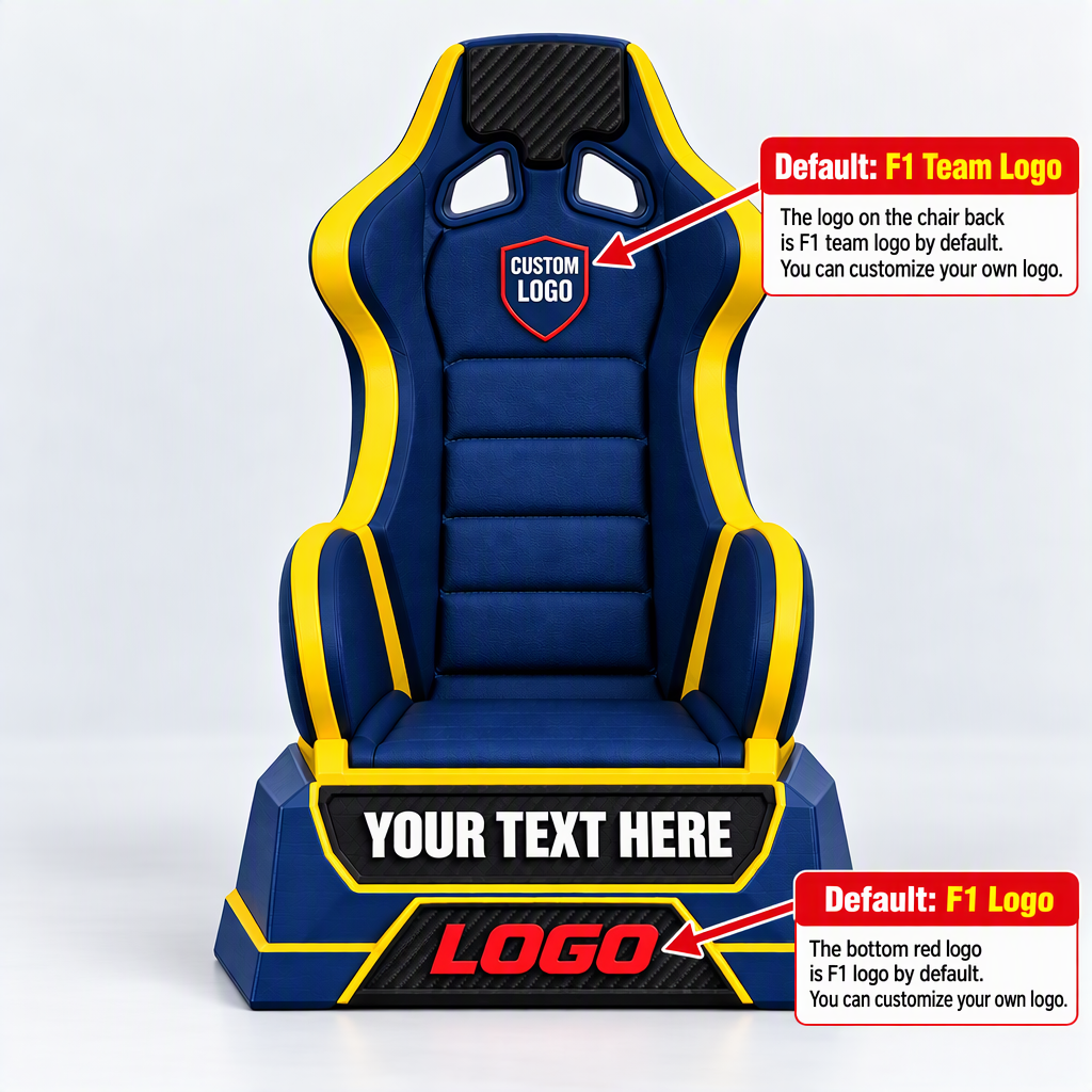 Formula 1 Racing Seat Style Card Display Stand, Compatible with Standard PSA Graded Slabs & Racing Trading Cards