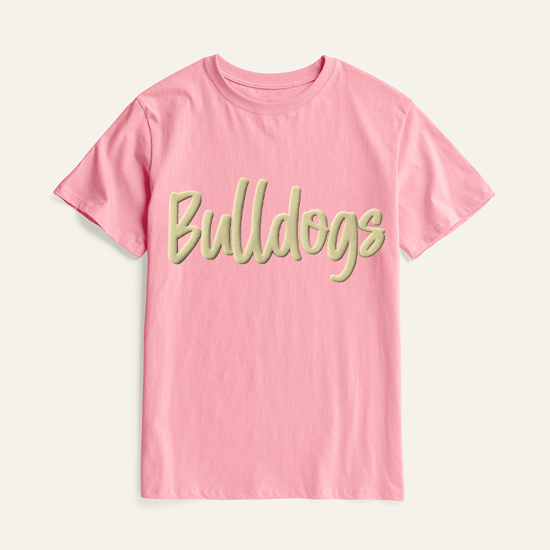 Personalized School Mascot Classic T-Shirt Custom Mascot Name and Color Back to School Team Spirit Shirt