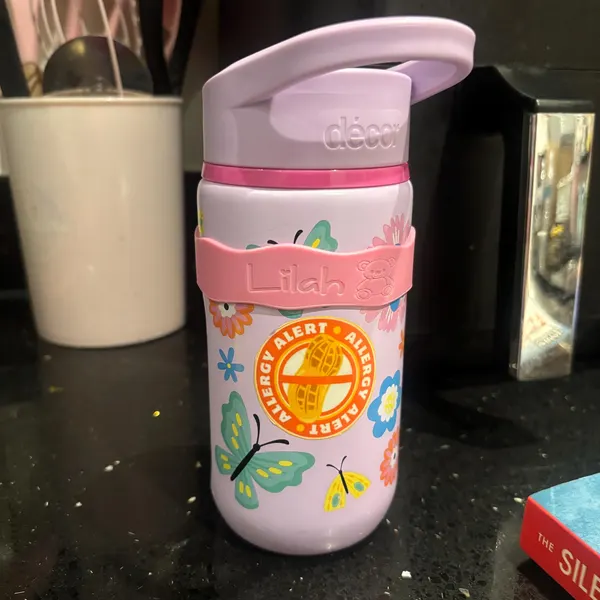 Personalized Silicone Bottle Bands Custom Name Labels for Kids Baby Bottles Sippy Cups Water Bottles & Tumblers gift for kids