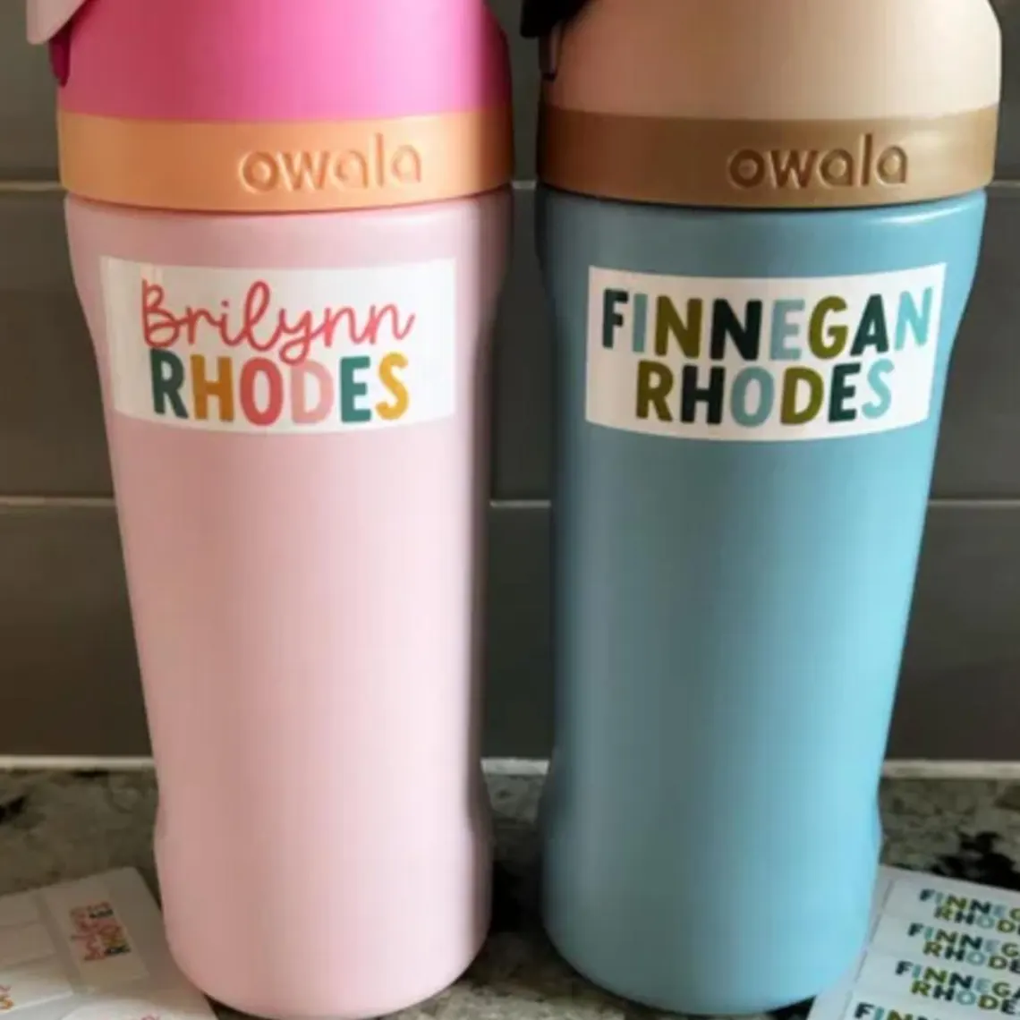 Personalized Waterproof Daycare Labels Dishwasher Safe Stickers  Name Stickers  School Supply  Name Labels Customized Labels Daycare Labels