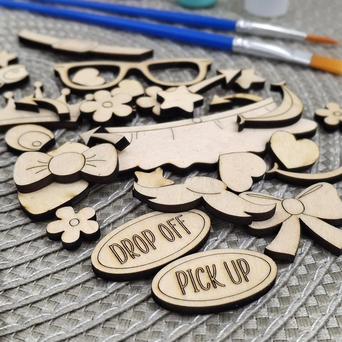 Personalized Tooth Fairy Door Hanger Custom Name Tooth Holder with Jar and Money Slot Kids Tooth Fairy Gift for Boys and Girls Unisex and Reversible