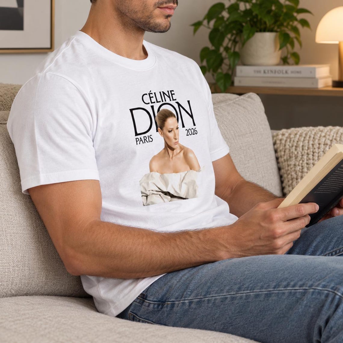 Celine Dion Graphic Shirt 2026 Céline Dion Paris Tour T-shirt