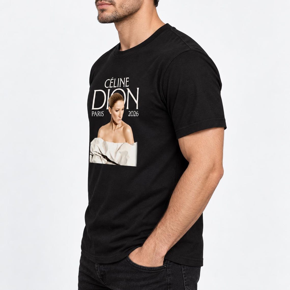Celine Dion Graphic Shirt 2026 Céline Dion Paris Tour T-shirt