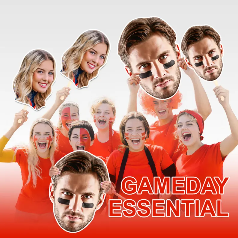 Personalized Face On A Stick Big Head Cutouts Fat Head Face Sign Birthday Photo Party Prop Funs Gift