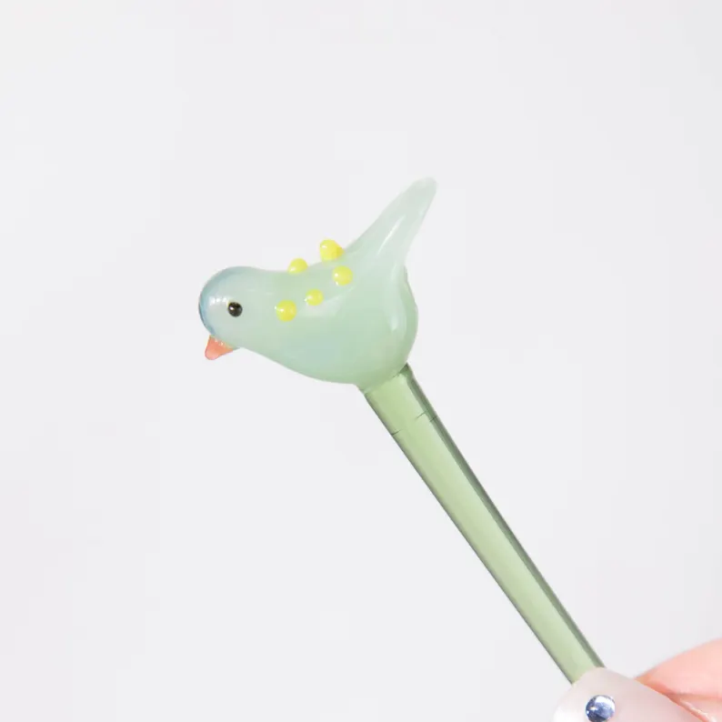 [Copy]Personalized Glass Birth Month Flower Birth Flower Gift Hand Blown Spring Flower Glass Flower Bouquet Valentine's Day Gift For Her Home Decor