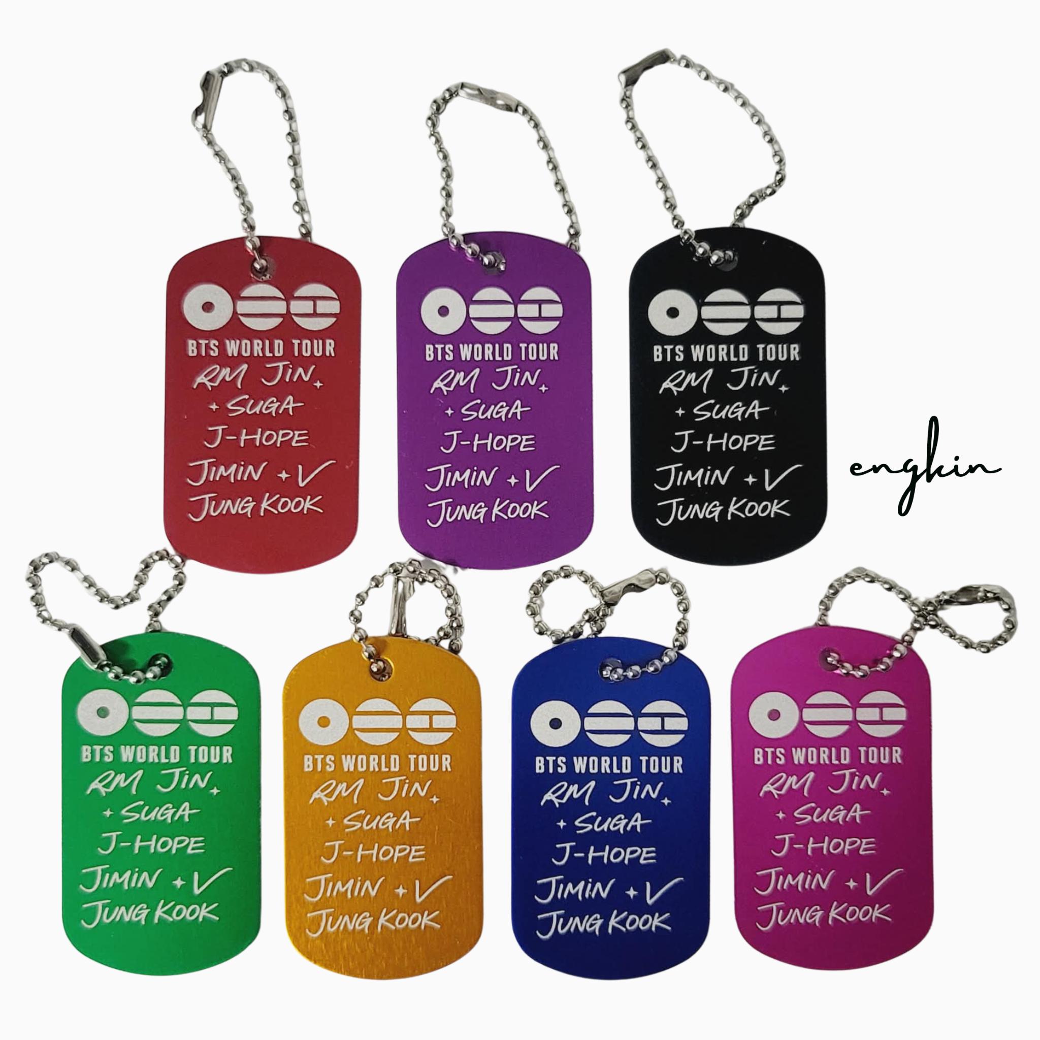 Personalized Arirang Records Keychain K-pop Fan Keychain Acrylic Record Keyring Fandom Gift for Lovers Players Adult Youth