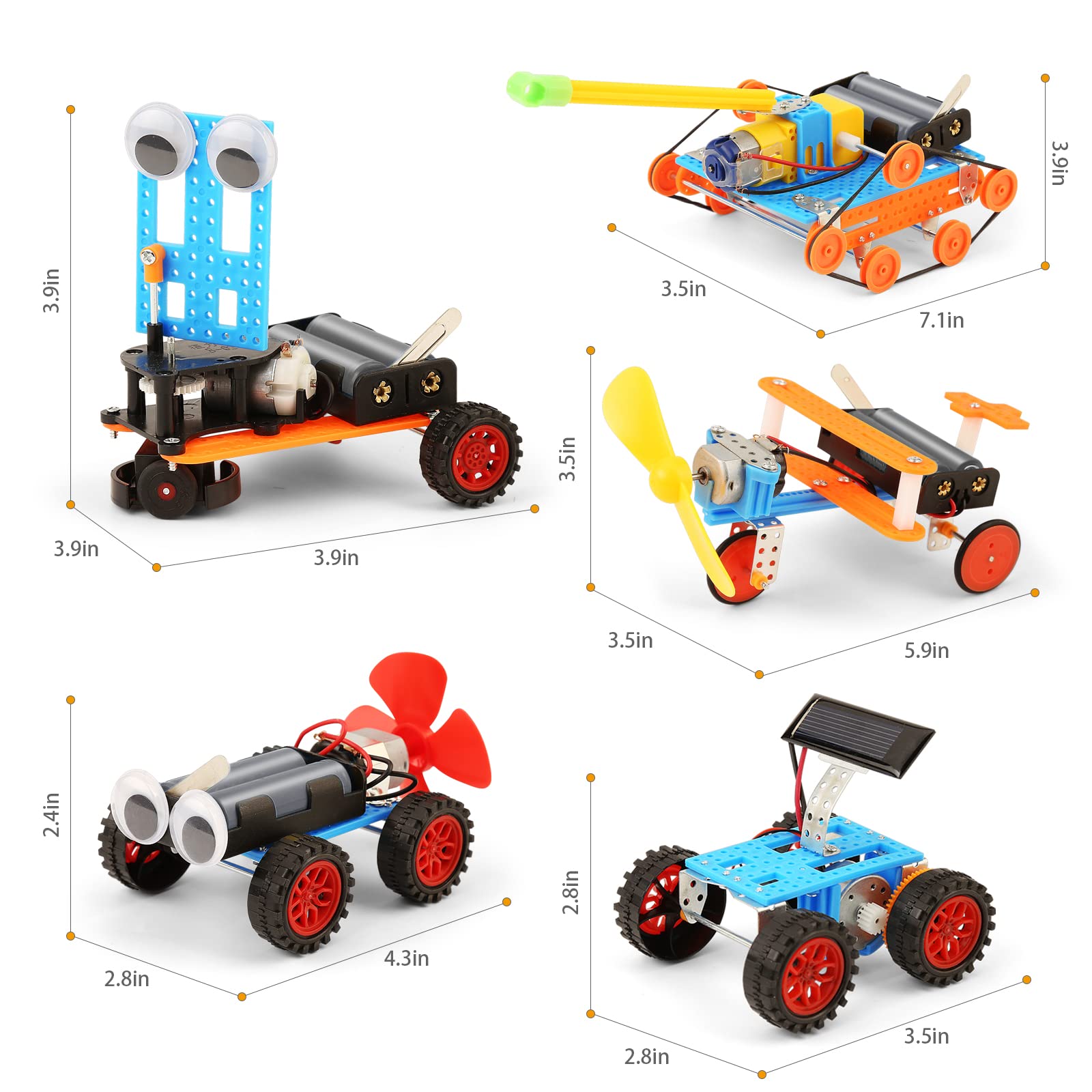 STEM Kits for Kids Crafts Boys Gifts Toys for 6 7 8 Year Old Boy Birthday Gift Ideas STEM Toys Crafts Robotics Science Kits Activities Robot Building Age 8-10 9 10 11 12 13 14